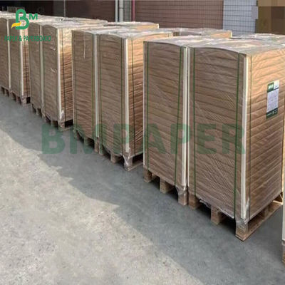Recycelbar Glatt 350gm + 20g Einseitig PE Beschichtet Weißes Speisebrett 900mm