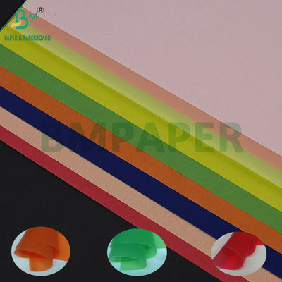 110gm Farbspurenpapier 787mm X 1092mm Halbtransparentes Perlgefärbtes Gold-Sliverpapier