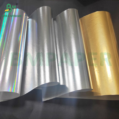 Wasserdichtes Silber-Gold-Metallisiertes Papier für Bier-Etiketten mit nasser Festigkeit
