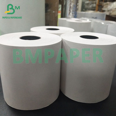 48 Gramm 3 1/8 &quot;x 260&quot; Weißes Thermisches Quittungspapier Jumbo Roll für Geldautomaten Kreditkarte