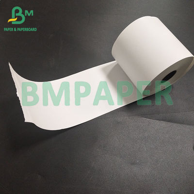48 Gramm 3 1/8 &quot;x 260&quot; Weißes Thermisches Quittungspapier Jumbo Roll für Geldautomaten Kreditkarte