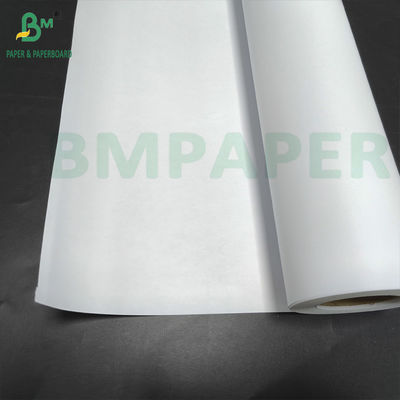 Rollen aus weißem Zeichnungspapier 20# 48 In X 50 Yds CAD Bond Papier ohne Beschichtung