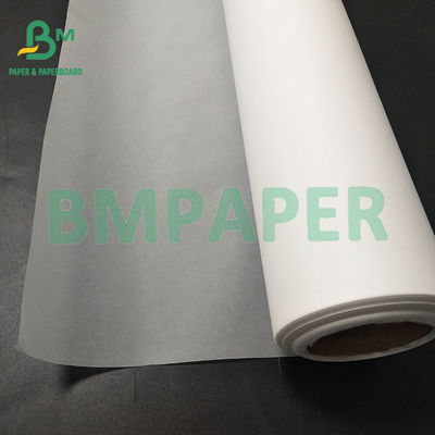63 gm 24' Weißes, durchsichtiges, frostiertes Rollenpapier zum Verfolgen und Zeichnen