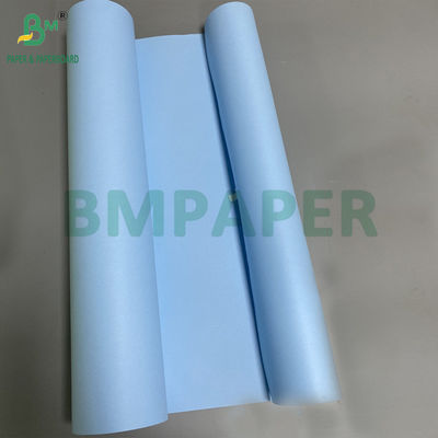 80g Doppelseitiges Blaues Plotter Papier CAD Drucker Rollen 20&quot; 24&quot; Breit 50 Yards 100 Yards Lang