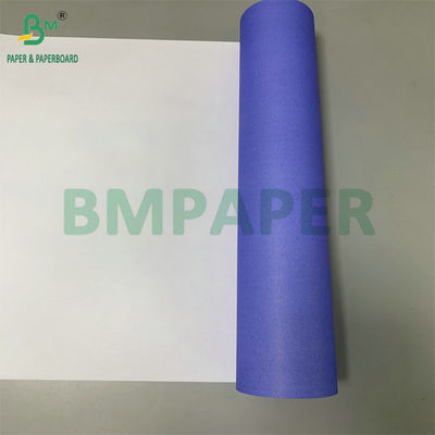 24' x 150' eine Seite lila blau 20 lb CAD Bond Paper Roll 2' Kern
