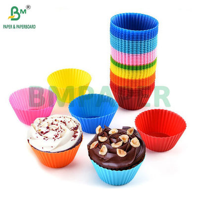 40g bunter Cupcake Liner Papier Formenpapier für Muffinhalter Rohstoffe