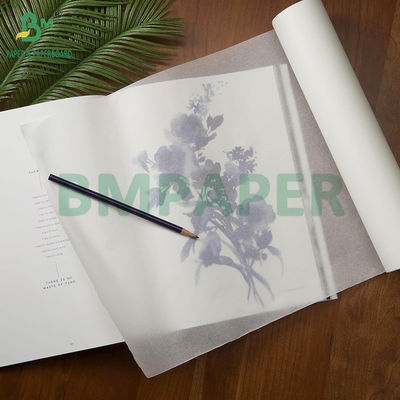 93 gm 100 gm Durchsichtiges Spurenpapier für technische Zeichnungen 91 cm x 70 m