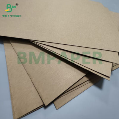 Kraftbraune Wellpapierplatte N Flöte für Logistikverpackungen 70 x 100 cm