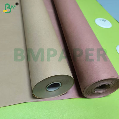 60 gm 70 gm Pfirsichbraune Papierrolle zum Verpacken von Fleisch zum Rauchen