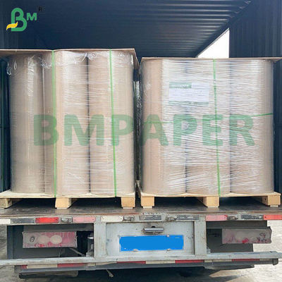 60 gm 70 gm Pfirsichbraune Papierrolle zum Verpacken von Fleisch zum Rauchen