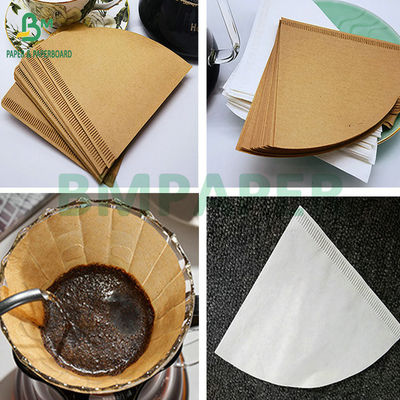 50 gm natürliches braunes und weißes Kaffeefilterpapier 500 mm - 1500 mm breit
