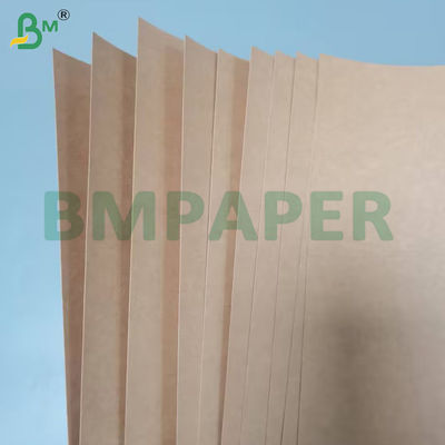 360 gm PE-Beschichtete Braun-Taschen-Stock-Papierplatte Jungfruchtholz-Papier Lebensmittelqualität
