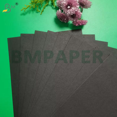 800gm Schwarzpapierbrett Fotoraum Doppelseitige Beschichtung Jungholz