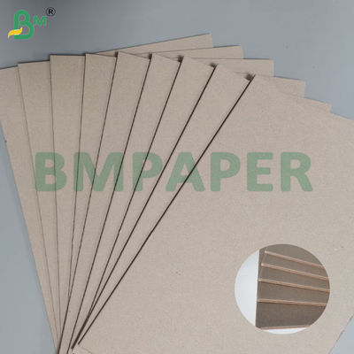 2 mm nicht beschichtetes Grautrocknbrett Recyclingzellstoff Buchbindekarton 70 * 110cm