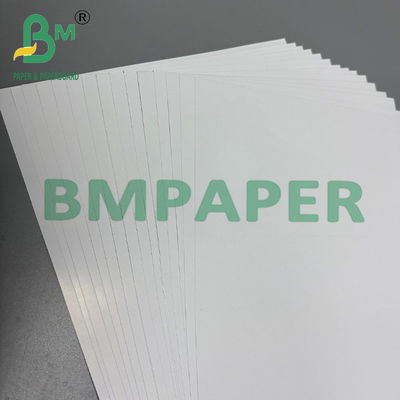 150gm hohe glänzende C2s Kunstpapier Weiße Seide Scheinplatte für Deckel