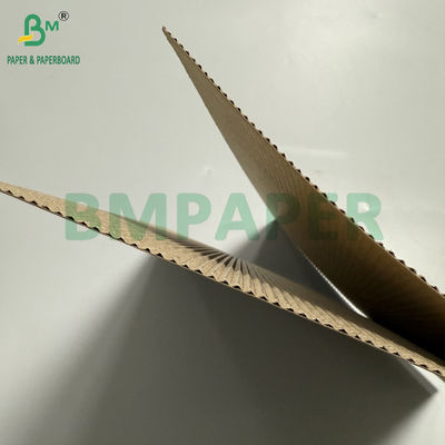 90 gm + 90 gm 2 Ply Braun Wellpapier Rollen 100 cm X 50 m Mehrzweck-Einfachrolle