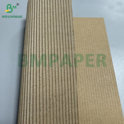 90 gm + 90 gm 2 Ply Braun Wellpapier Rollen 100 cm X 50 m Mehrzweck-Einfachrolle