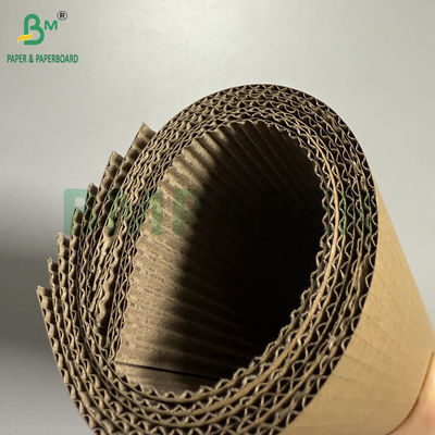 90 gm + 90 gm 2 Ply Braun Wellpapier Rollen 100 cm X 50 m Mehrzweck-Einfachrolle