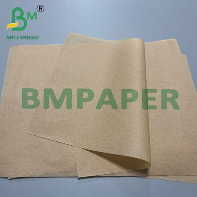 38 g braunes fettdichtes Papier 100% Jungfruchtzellstoff Wachsverpackung