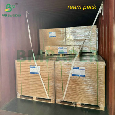 80 Gramm fettfeste Kaffeefarbpapier für gebratene Hühnchenverpackung 10 &quot;x 10&quot;