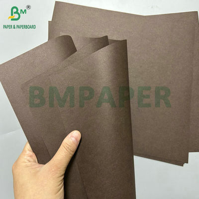 80 Gramm fettfeste Kaffeefarbpapier für gebratene Hühnchenverpackung 10 &quot;x 10&quot;