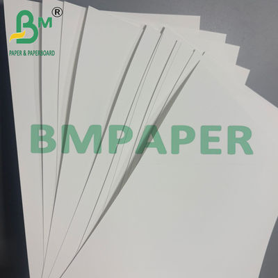 250gm Wasserdichtes Papierdruck Weiße PP-Synthetikkarte 80 * 110cm