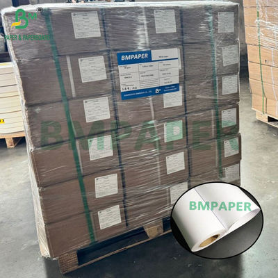 80gm weiße Graphpapierrolle 1220mm Breite x 150m Länge 3&quot; Kern OEM Kartonverpackung