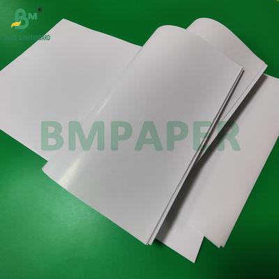 80 gm 120 gm C1S Glanzbeschichtetes Kunstpapier für eine gute Druckfähigkeit von Etiketten 70 x 100 cm