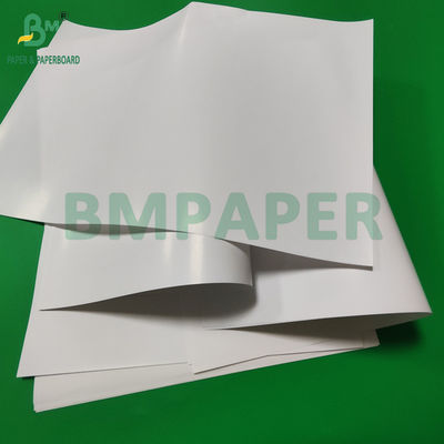 80 gm 120 gm C1S Glanzbeschichtetes Kunstpapier für eine gute Druckfähigkeit von Etiketten 70 x 100 cm