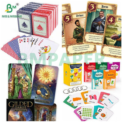 Schwarzer Kern C2S Spielkartenpapier 280g 290g 300g zum Tarot-Drucken