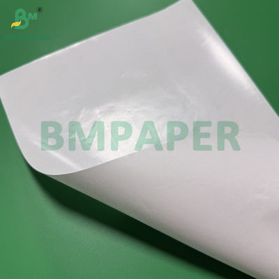 1 Seiten PE-beschichtetes Papier Weißes Kraftpapier 40g + 10g Größe 36 x 25 Zoll