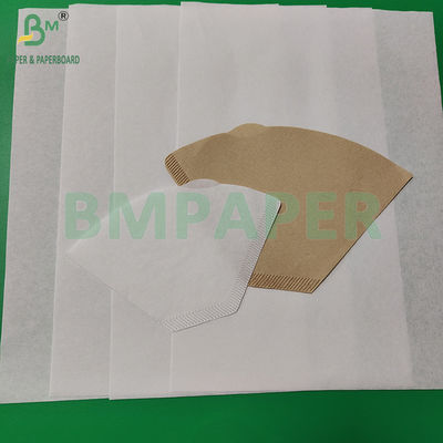 50 gm 328 mm Weiß und Braun Lebensmittelqualität Kaffeefilter Rückstandspapier