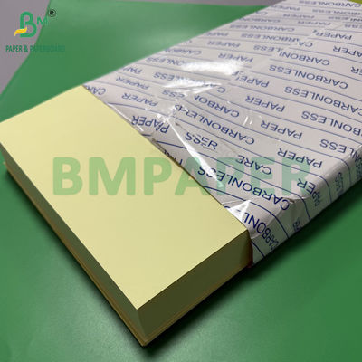 75 gr 78 gr Kohlenstofffreies Papier CF Gelb CFB Blau Buchstaben Größe 216x279mm Bild Schwarz