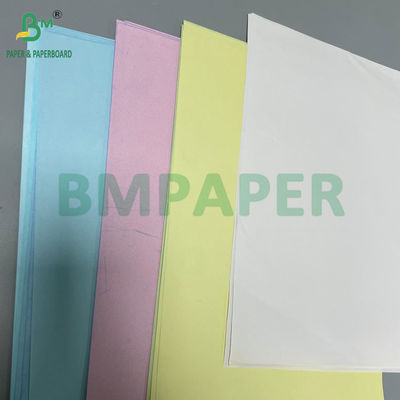 Weiß CB Gelb CF 75grs 78grs Leerholz Kohlenstofffreies NCR Papier 8,5&quot; X 14&quot; Schwarz Bild
