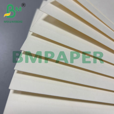 200 g Weißes Becher-Schüssel-Stock Papier Lebensmittelqualität Sigle Seiten PE-Belagter Board