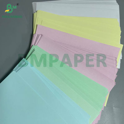 75 gr Digitales Drucken Kohlenstofffreies Papier CB Weiß CFB Gelb CF Rosa 9 x 11