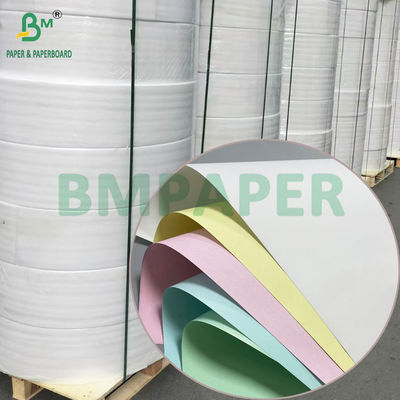 8 1/2 X 11 NCR Kohlenstofffreies Papier 15 lb 20 lb CF Kanarische CB Weiß für den Digitaldruck