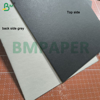 Schwarzes Papier, auf einer Seite 2 mm dick für Verpackungen