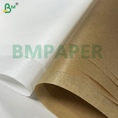 30g 35g Weißbraun, nicht klebrig, fettfeste Silikon-Bäckpapier für Luftfrittern