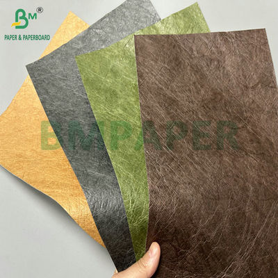 147cm Rolle Breite 0,55mm Abwasserlösliches PU Tyvek Papier für Frauen Taschen