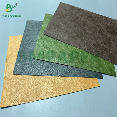 147cm Rolle Breite 0,55mm Abwasserlösliches PU Tyvek Papier für Frauen Taschen