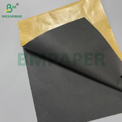 56 g Schutzpapier für Fruchtbeutel Gelb mit Schwarz im Inneren 370 mm