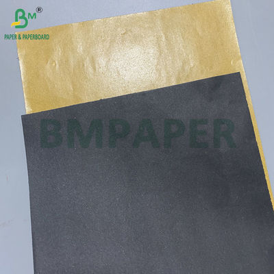 56 g Schutzpapier für Fruchtbeutel Gelb mit Schwarz im Inneren 370 mm