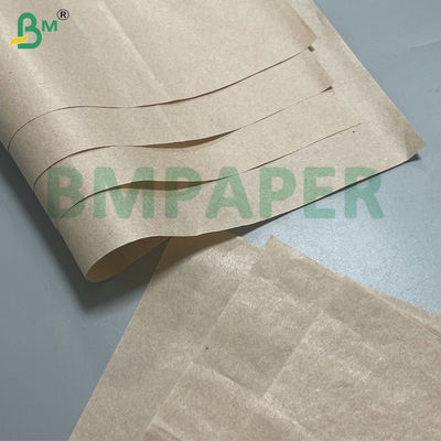 Umweltfreundliches Verpackungspapier für Früchte 30 Gramm recycelte braune Tissue-Rolle zur Verpackung von Früchten