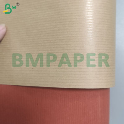 Umweltschonende unbleiche gestreifte Kraftpapierrollen für Blumenverpackungen