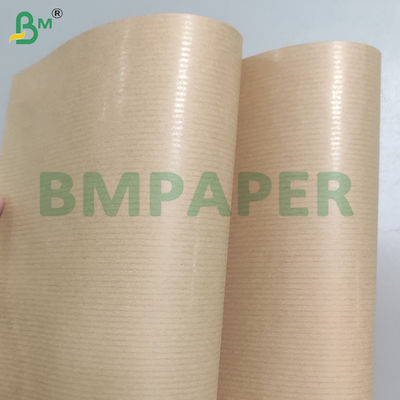 Umweltschonende unbleiche gestreifte Kraftpapierrollen für Blumenverpackungen