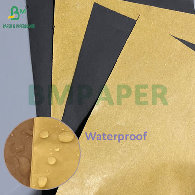 Atembare Wasserdichte 54G 56G Wachsbeschichtete Mango-Schutztasche Gelb Außenpapier