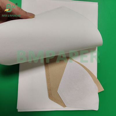 30-100gm 100% Holzzzellstoff gebleicht Einwegkaffeefilter