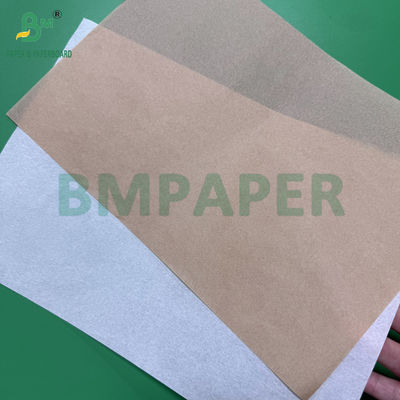 35 gm Unbleached / Bleached Non Fluor- und Fettdicht Papier 3 - 8 Custom Roll