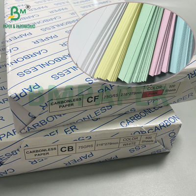 56g - 78g Digitale Autokopie NCR Papierbrief Größe 8/2 x 11inches Bild Schwarz